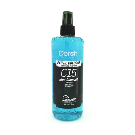 Одеколон DORSH - C15 -  DORSH EXCLUSIVE BARBER COLOGNE - Blue Diamond 400 ML